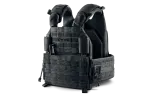 Плитоноска / тактичний жилет Plate Carrier U-WIN AGILE зі швидким скиданням 250х300 з камербандами розмір 2 під балістичні пакети Cordura® 500 Black
