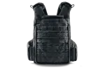 Плитоноска / тактичний жилет Plate Carrier U-WIN AGILE зі швидким скиданням 250х300 з камербандами розмір 2 під балістичні пакети Cordura® 500 Black фото №10
