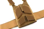 Плитоноска / тактичний жилет Plate Carrier U-WIN AGILE зі швидким скиданням 250х300 з камербандами розмір 2 під балістичні пакети Cordura® 500 Coyote фото №4