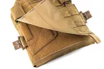 Плитоноска / тактичний жилет Plate Carrier U-WIN AGILE зі швидким скиданням 250х300 з камербандами розмір 2 під балістичні пакети Cordura® 500 Coyote фото №7