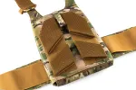 Плитоноска / тактичний жилет Plate Carrier U-WIN AGILE зі швидким скиданням 250х300 з камербандами розмір 2 під балістичні пакети Cordura® 1000 MultiCam® фото №10