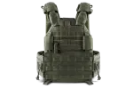 Плитоноска / тактичний жилет Plate Carrier U-WIN AGILE зі швидким скиданням 250х300 з камербандами розмір 2 під балістичні пакети Cordura® 500 Ranger Green / Темна Олива фото №10