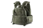 Плитоноска / тактичний жилет Plate Carrier U-WIN AGILE зі швидким скиданням 250х300 з камербандами розмір 2 під балістичні пакети Cordura® 500 Ranger Green / Темна Олива