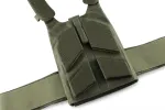 Плитоноска / тактичний жилет Plate Carrier U-WIN AGILE зі швидким скиданням 250х300 з камербандами розмір 2 під балістичні пакети Cordura® 500 Ranger Green / Темна Олива фото №4