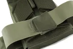 Плитоноска / тактичний жилет Plate Carrier U-WIN AGILE зі швидким скиданням 250х300 з камербандами розмір 2 під балістичні пакети Cordura® 500 Ranger Green / Темна Олива фото №5