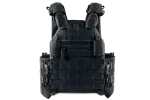 Плитоноска / тактичний жилет Plate Carrier U-WIN AGILE 250х300 з камербандами PRO зі швидкоскидами SPIDER розмір 2 Cordura® 500 Black фото №2