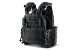 Плитоноска / тактичний жилет Plate Carrier U-WIN AGILE 250х300 з камербандами PRO зі швидкоскидами SPIDER розмір 2 Cordura® 500 Black