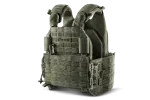Плитоноска / тактичний жилет Plate Carrier U-WIN AGILE 250х300 з камербандами PRO зі швидкоскидами SPIDER розмір 2 Cordura® 500 Ranger Green / Темна Олива
