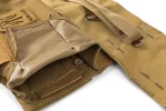 Комплект горизонтальний тунельний аптечний підсумок рол U-WIN PRO Cordura® 500 Coyote з балістичним пакетом під захист попереку НВМПЕ Китай / Площа захисту 2,3 дм.кв. фото №9