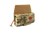 Комплект горизонтальний тунельний аптечний підсумок рол U-WIN PRO Cordura® 1000 MultiCam® з балістичним пакетом під захист попереку НВМПЕ Китай / Площа захисту 2,3 дм.кв. фото №3