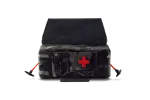 Комплект горизонтальний тунельний аптечний підсумок рол U-WIN PRO Cordura® 1000 MultiCam® Black з балістичним пакетом під захист попереку НВМПЕ Китай / Площа захисту 2,3 дм.кв. фото №3