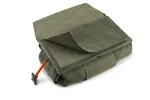 Комплект горизонтальний тунельний аптечний підсумок рол U-WIN PRO Cordura® 500 Ranger Green / Темна Олива з балістичним пакетом під захист попереку НВМПЕ Китай / Площа захисту 2,3 дм.кв. фото №7