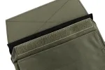 Комплект горизонтальний тунельний аптечний підсумок рол U-WIN PRO Cordura® 500 Ranger Green / Темна Олива з балістичним пакетом під захист попереку НВМПЕ Китай / Площа захисту 2,3 дм.кв. фото №10