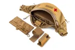 Бананка / Сумка тактична розмір паску 2 U-WIN під балістичний захист Cordura® 500 Coyote фото №5