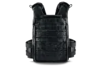 Плитоноска / тактичний жилет Plate Carrier U-WIN AGILE OW зі швидким скиданням 250х300 з камербандами U-WIN OnlyWars SPIDER 40  Розмір 2 Cordura® 1000 Black фото №3