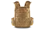Плитоноска / тактичний жилет Plate Carrier U-WIN AGILE OW зі швидким скиданням 250х300 з камербандами U-WIN OnlyWars SPIDER 40  Розмір 2 Cordura® 1000 Coyote фото №3