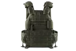Плитоноска / тактичний жилет Plate Carrier U-WIN AGILE OW зі швидким скиданням 250х300 з камербандами U-WIN OnlyWars SPIDER 40  Розмір 2 Cordura® 1000 Ranger Green (Темна Олива) фото №2