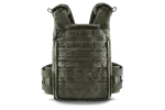 Плитоноска / тактичний жилет Plate Carrier U-WIN AGILE OW зі швидким скиданням 250х300 з камербандами U-WIN OnlyWars SPIDER 40  Розмір 2 Cordura® 1000 Ranger Green (Темна Олива) фото №3