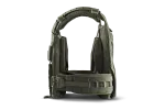 Плитоноска / тактичний жилет Plate Carrier U-WIN AGILE OW зі швидким скиданням 250х300 з камербандами U-WIN OnlyWars SPIDER 40  Розмір 2 Cordura® 1000 Ranger Green (Темна Олива) фото №4