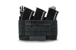 Штурмова панель під 3 магазини АК/AR на плитоноску U-WIN OnlyWars Cordura® 500 Black фото №3
