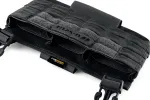 Штурмова панель під 3 магазини АК/AR на плитоноску U-WIN OnlyWars Cordura® 500 Black фото №7