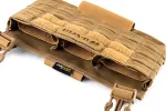 Штурмова панель під 3 магазини АК/AR на плитоноску U-WIN OnlyWars Cordura® 500 Coyote фото №7
