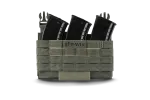 Штурмова панель під 3 магазини АК/AR на плитоноску U-WIN OnlyWars Cordura® 500 Ranger Green (Темна Олива) фото №3