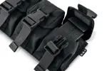 Модуль під 3 ручні гранати на базу задньої штурмової панелі U-WIN OnlyWars Cordura® 500 Black фото №4