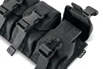 Модуль під 3 ручні гранати на базу задньої штурмової панелі U-WIN OnlyWars Cordura® 500 Black фото №5