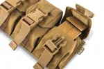 Модуль під 3 ручні гранати на базу задньої штурмової панелі U-WIN OnlyWars Cordura® 500 Coyote фото №4