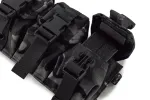 Модуль під 3 ручні гранати на базу задньої штурмової панелі U-WIN OnlyWars Cordura® 1000 MultiCam® Black фото №5
