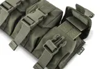 Модуль під 3 ручні гранати на базу задньої штурмової панелі U-WIN OnlyWars Cordura® 500 Ranger Green (Темна Олива) фото №4