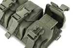 Модуль під 3 ручні гранати на базу задньої штурмової панелі U-WIN OnlyWars Cordura® 500 Ranger Green (Темна Олива) фото №5