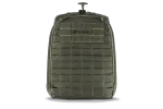 Рюкзак на блискавку плитоноски з кавером-дощовиком з можливістю встановлення гідратора U-WIN AGILE OnlyWars Cordura® 500 Ranger Green (Темна Олива)