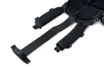 Плитоноска / тактичний жилет Plate Carrier U-WIN PRO зі швидким скиданням 250х300 з камербандами розмір 2 під балістичні пакети Cordura® 500 Black фото №3