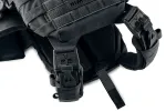 Плитоноска / тактичний жилет Plate Carrier U-WIN PRO зі швидким скиданням 250х300 з камербандами розмір 2 під балістичні пакети Cordura® 500 Black фото №2