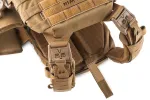 Плитоноска / тактичний жилет Plate Carrier U-WIN PRO зі швидким скиданням 250х300 з камербандами розмір 2 під балістичні пакети Cordura® 500 Coyote фото №2