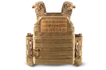 Плитоноска / тактичний жилет Plate Carrier U-WIN PRO зі швидким скиданням 250х300 з камербандами розмір 2 під балістичні пакети Cordura® 500 Coyote фото №5