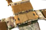 Плитоноска / тактичний жилет Plate Carrier U-WIN PRO зі швидким скиданням 250х300 з камербандами розмір 4 під балістичні пакети Cordura® 1000 MultiCam® фото №8