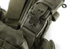 Плитоноска / тактичний жилет Plate Carrier U-WIN PRO зі швидким скиданням 250х300 з камербандами розмір 2 під балістичні пакети Cordura® 500 Ranger Green / Темна Олива фото №9