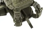 Плитоноска / тактичний жилет Plate Carrier U-WIN PRO зі швидким скиданням 250х300 з камербандами розмір 2 під балістичні пакети Cordura® 500 Ranger Green / Темна Олива фото №2