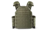 Плитоноска / тактичний жилет Plate Carrier U-WIN PRO зі швидким скиданням 250х300 з камербандами розмір 2 під балістичні пакети Cordura® 500 Ranger Green / Темна Олива фото №6