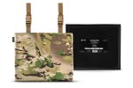 Комплект килимок для сидіння тактичний U-WIN BASE Cordura® 1000 MultiCam® + балістичний пакет 2-й клас НВМПЕ Китай / Площа захисту 7,65 дм.кв.
