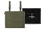 Комплект килимок для сидіння тактичний U-WIN BASE Cordura® 500 Ranger Green / Темна Олива + балістичний пакет 2-й клас НВМПЕ Китай / Площа захисту 7,65 дм.кв.