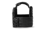 Плитоноска / тактичний жилет Plate Carrier U-WIN BASE зі швидким скиданням 250х300 / 250х312 (Темп) з камербандами розмір 1 під балістичні пакети Cordura® 500 Black фото №4