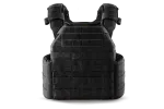 Плитоноска / тактичний жилет Plate Carrier U-WIN BASE зі швидким скиданням 250х300 / 250х312 (Темп) з камербандами розмір 1 під балістичні пакети Cordura® 500 Black фото №3