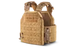 Плитоноска / тактичний жилет Plate Carrier U-WIN BASE зі швидким скиданням 250х300 / 250х312 (Темп) з камербандами розмір 1 під балістичні пакети Cordura® 500 Coyote