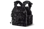 Плитоноска / тактичний жилет Plate Carrier U-WIN BASE зі швидким скиданням 250х300 / 250х312 (Темп) з камербандами розмір 1 під балістичні пакети Cordura® 1000 MultiCam® Black