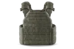 Плитоноска / тактичний жилет Plate Carrier U-WIN BASE зі швидким скиданням 250х300 / 250х312 (Темп) з камербандами розмір 1 під балістичні пакети Cordura® 500 Ranger Green / Темна Олива фото №3