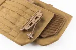 Камербанди зі швидкоскидами 2M SPIDER Розмір 1 під балістичні пакети U-WIN Cordura® 500 Coyote фото №3